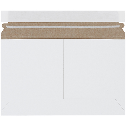 9 x 6" White Side Loading Stayflats Lite<span class='rtm'>®</span> Mailers