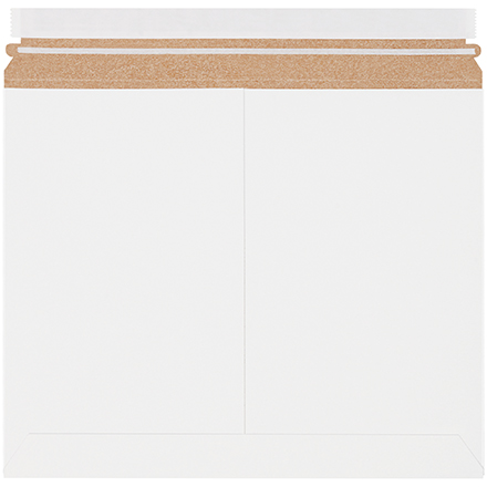 13 <span class='fraction'>1/2</span> x 11" White Stayflats Lite<span class='rtm'>®</span> Mailers