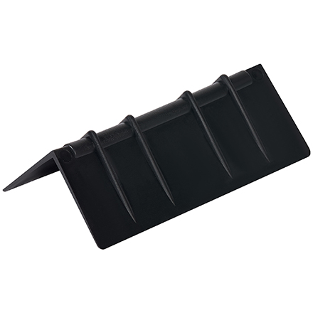 5 <span class='fraction'>1/4</span> x 2" - Black Plastic Strap Guards