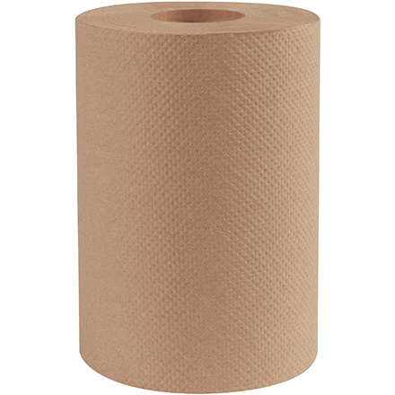 8" x 350' Bedford Kraft Hard Wound Roll Towels